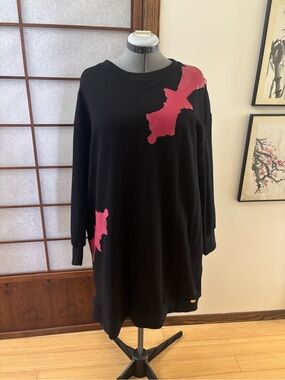 EUC Twin-Set Milano Oversized Sweatshirt Dress US XL